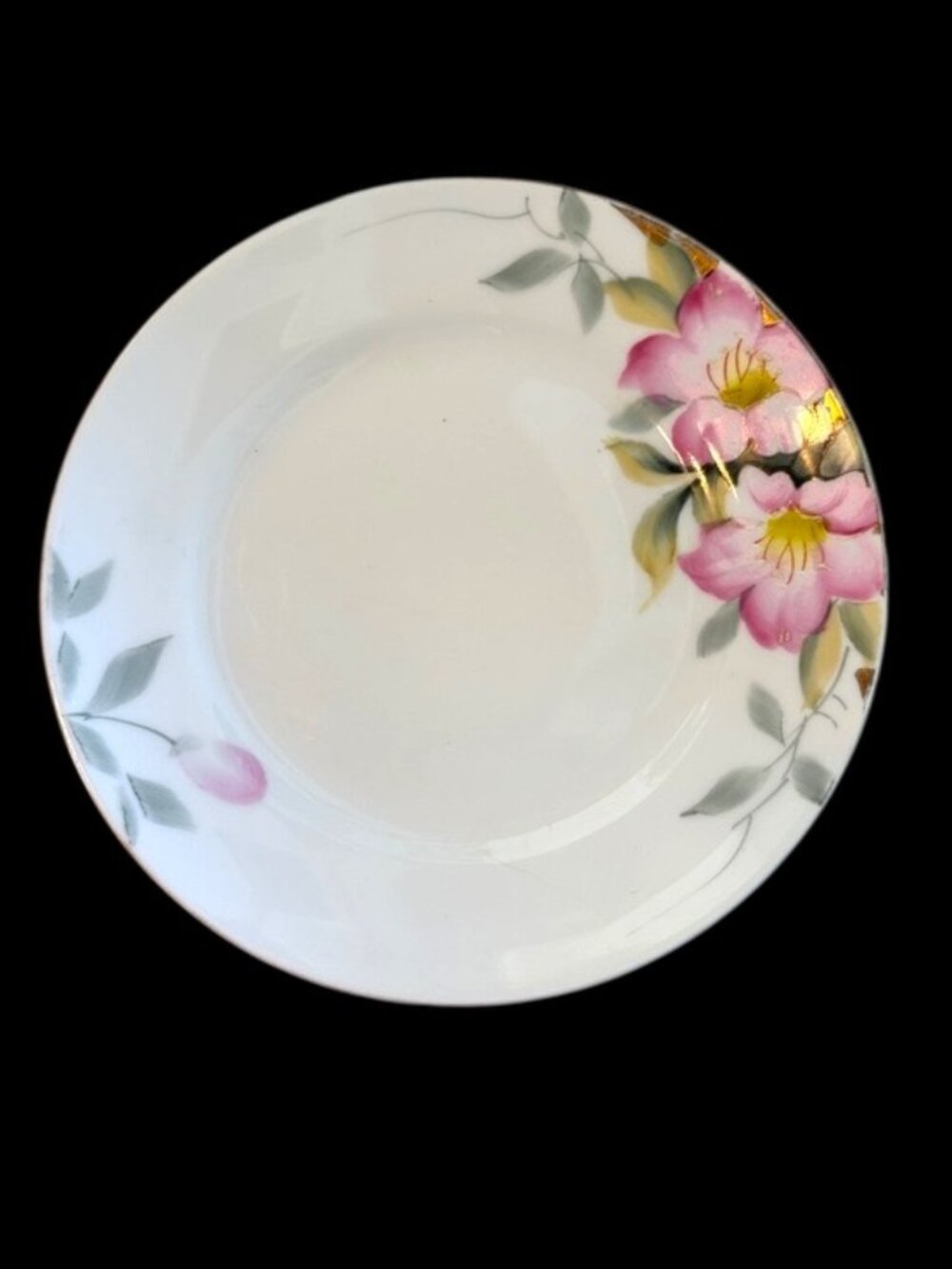 One Single Vintage Noritake China Azalea Pattern (#19322) Bread Plate (6.5”)